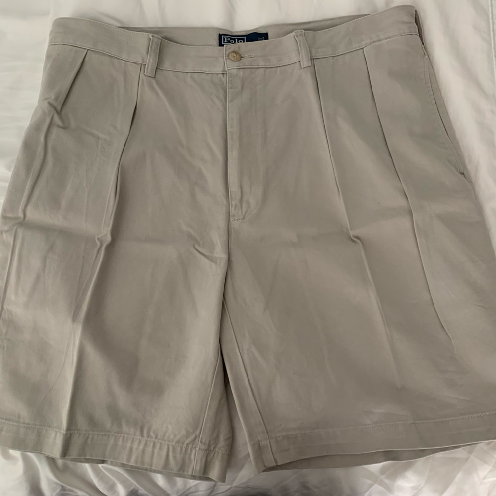 Polo by Ralph Lauren Kaki Casual Shorts - Men’s 38